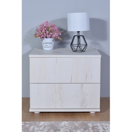 NOCNI ORMARIC 2F BEZ RUCICA ATRIUM